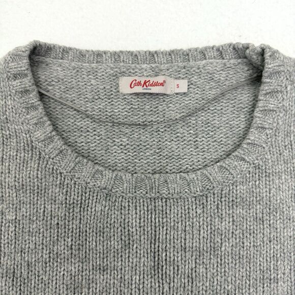 Cath Kidston Penguin Sweater Small Wool Cashmere Blend - Flawed - Picture 2 of 12